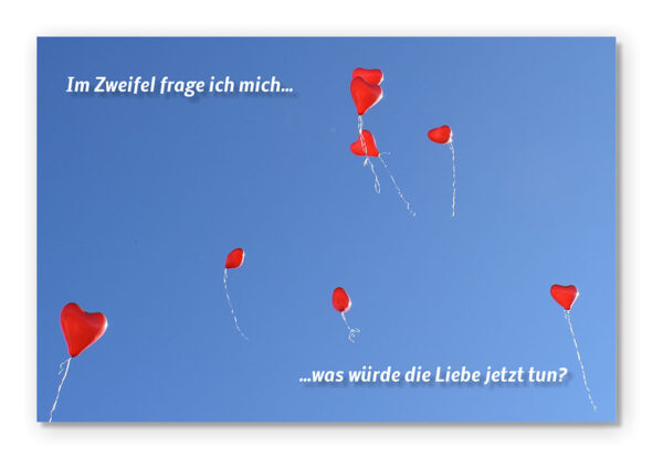 Im Zweifel frag ich mich…