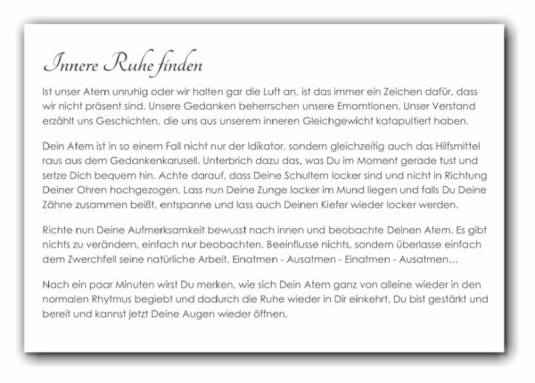 Kleines Handgepäck für die Seele – Bild 3