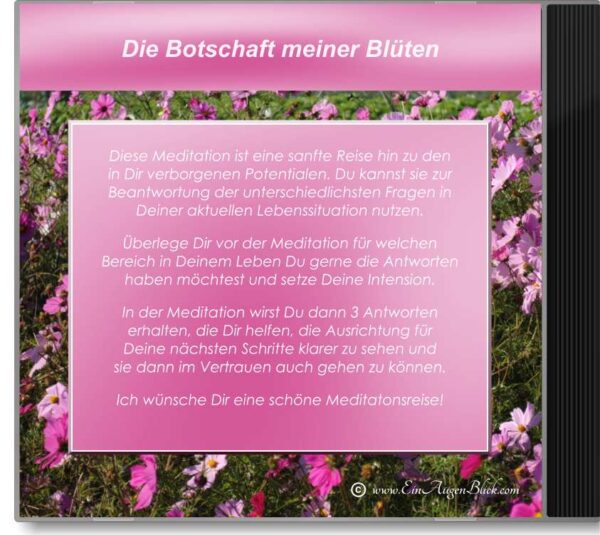 Meditation – Die Botschaft meiner Blüten – Bild 2