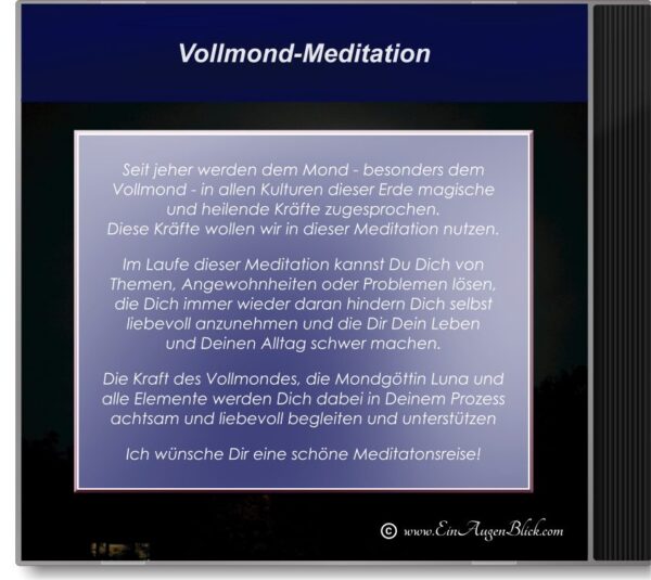 Vollmond-Meditation (personalisiert) – Bild 2